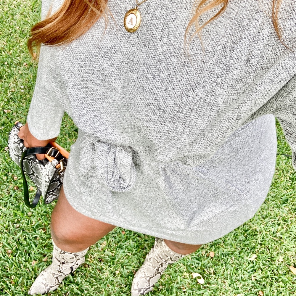 Sweater dress